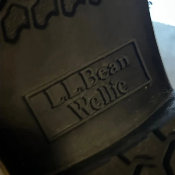 L.L. Bean women’s Gray Wellie Boots size 8 - Picture 2 of 4